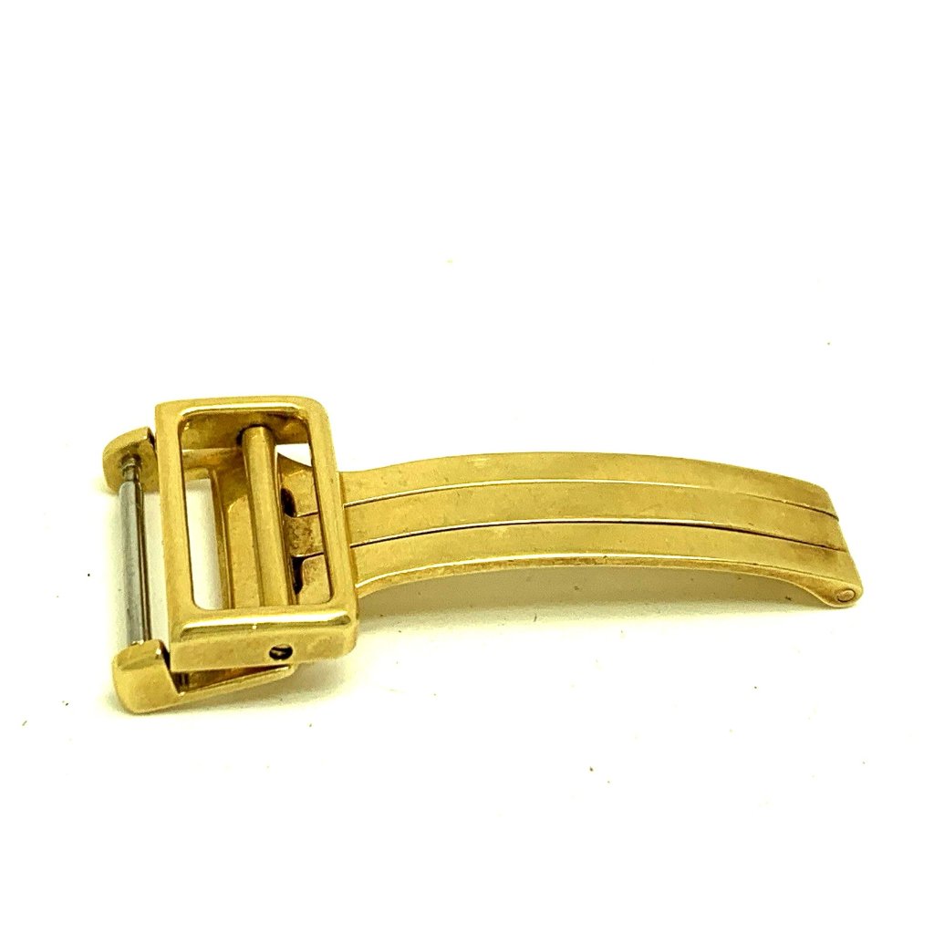 Ebel Watch Replacement Buckle 18k Yellow Gold Clasp For 16mm Leather Strap